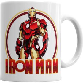Baskı Dükkanı KB650 Ironman Flying Porselen Kupa Bardak