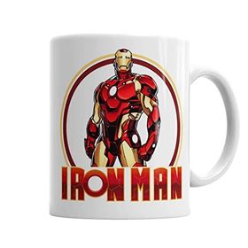 Baskı Dükkanı KB650 Ironman Flying Porselen Kupa Bardak