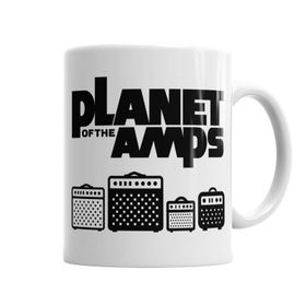 Baskı Dükkanı KB6501 Planet Of The Amps Porselen Kupa Bardak