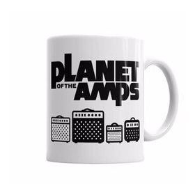 Baskı Dükkanı KB6501 Planet Of The Amps Porselen Kupa Bardak