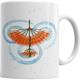Baskı Dükkanı KB6502 Planador Aereo Porselen Kupa Bardak
