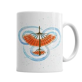 Baskı Dükkanı KB6502 Planador Aereo Porselen Kupa Bardak
