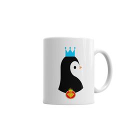 Baskı Dükkanı KB6512 Pinguim Pengüen Porselen Kupa Bardak