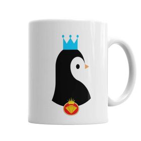 Baskı Dükkanı KB6512 Pinguim Pengüen Porselen Kupa Bardak