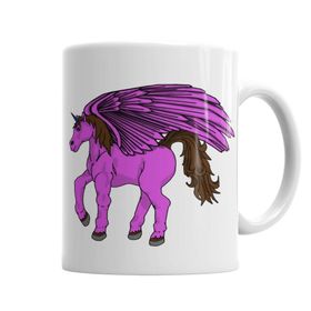 Baskı Dükkanı KB6527 Pegasos Porselen Kupa Bardak