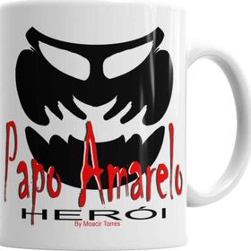 Baskı Dükkanı KB6536 Papo Amarelo Heroi Porselen Kupa Bardak
