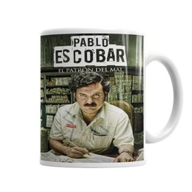 Baskı Dükkanı KB6538 Pablo Escobar Crazy Patron Porselen Kupa Bardak