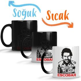 Baskı Dükkanı KB6538 Pablo Escobar Crazy Patron Porselen Kupa Bardak