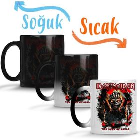 Baskı Dükkanı KB654 Iron Maiden Porselen Kupa Bardak