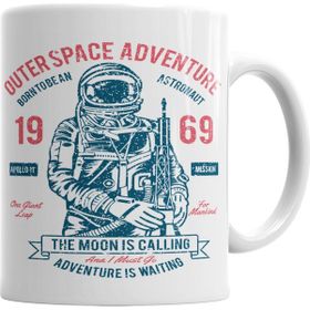 Baskı Dükkanı KB6546 Outerspace Adventure Porselen Kupa Bardak