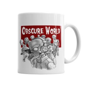 Baskı Dükkanı KB6575 Obscure World Porselen Kupa Bardak