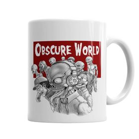 Baskı Dükkanı KB6575 Obscure World Porselen Kupa Bardak