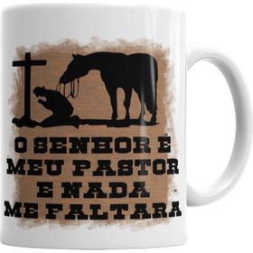 Baskı Dükkanı KB6577 O Senhor Meu Pastor Porselen Kupa Bardak