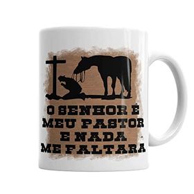 Baskı Dükkanı KB6577 O Senhor Meu Pastor Porselen Kupa Bardak