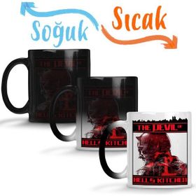 Baskı Dükkanı KB6581 O Demonio De Hells Kitchen Porselen Kupa Bardak