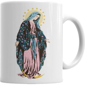 Baskı Dükkanı KB6590 Nossa Senhora Porselen Kupa Bardak