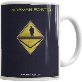 Baskı Dükkanı KB6593 Normam Foster Porselen Kupa Bardak
