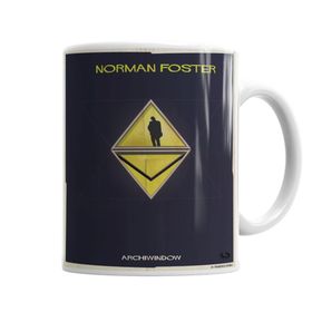 Baskı Dükkanı KB6593 Normam Foster Porselen Kupa Bardak