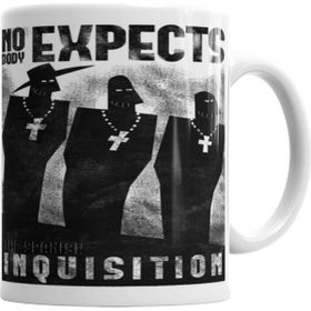 Baskı Dükkanı KB6597 Nobody Expects Inquisition Porselen Kupa Bardak