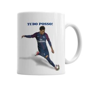 Baskı Dükkanı KB6599 Neymar Jr Tudo Posso Porselen Kupa Bardak