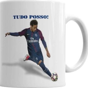 Baskı Dükkanı KB6599 Neymar Jr Tudo Posso Porselen Kupa Bardak