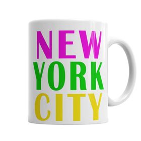 Baskı Dükkanı KB6600 New York City Porselen Kupa Bardak