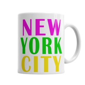 Baskı Dükkanı KB6600 New York City Porselen Kupa Bardak