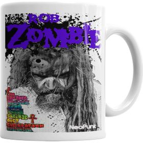 Baskı Dükkanı KB6612 Rob Zombie By Neopunk Porselen Kupa Bardak
