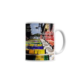 Baskı Dükkanı KB6616 Rio De Janeiro Verde Porselen Kupa Bardak