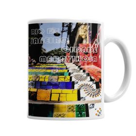 Baskı Dükkanı KB6616 Rio De Janeiro Verde Porselen Kupa Bardak