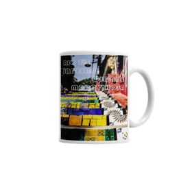 Baskı Dükkanı KB6617 Rio De Janeiro Branca Porselen Kupa Bardak
