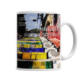 Baskı Dükkanı KB6617 Rio De Janeiro Branca Porselen Kupa Bardak