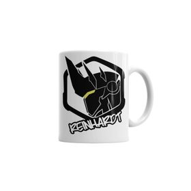 Baskı Dükkanı KB6630 Reinhardt Overwatch Porselen Kupa Bardak