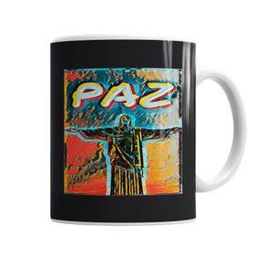 Baskı Dükkanı KB6632 Redentor Da Paz Porselen Kupa Bardak