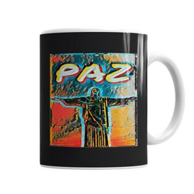 Baskı Dükkanı KB6632 Redentor Da Paz Porselen Kupa Bardak