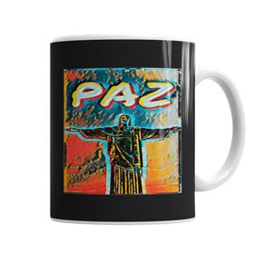 Baskı Dükkanı KB6632 Redentor Da Paz Porselen Kupa Bardak