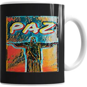 Baskı Dükkanı KB6633 Redentor Da Paz Porselen Kupa Bardak