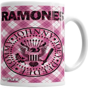 Baskı Dükkanı KB6647 Ramones Pink By Neopunk Porselen Kupa Bardak