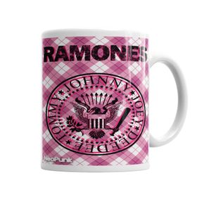 Baskı Dükkanı KB6647 Ramones Pink By Neopunk Porselen Kupa Bardak