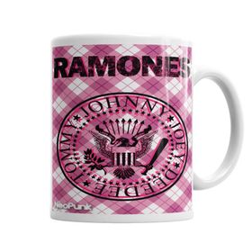 Baskı Dükkanı KB6647 Ramones Pink By Neopunk Porselen Kupa Bardak