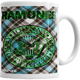 Baskı Dükkanı KB6648 Ramones Verde By Neo Punk Porselen Kupa Bardak