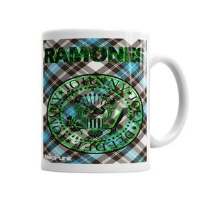 Baskı Dükkanı KB6648 Ramones Verde By Neo Punk Porselen Kupa Bardak