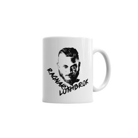 Baskı Dükkanı KB6658 Ragnar Lothbrok Porselen Kupa Bardak