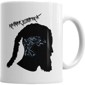 Baskı Dükkanı KB6658 Ragnar Lothbrok Porselen Kupa Bardak