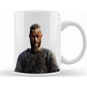 Baskı Dükkanı KB6658 Ragnar Lothbrok Porselen Kupa Bardak