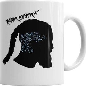 Baskı Dükkanı KB6658 Ragnar Lothbrok Porselen Kupa Bardak