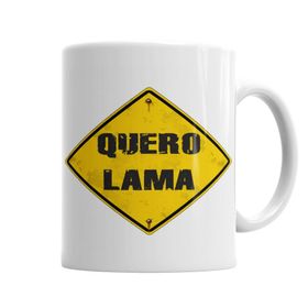 Baskı Dükkanı KB6662 Quero Lama 20176 Porselen Kupa Bardak