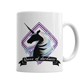 Baskı Dükkanı KB6663 Queen Of Darkness Porselen Kupa Bardak