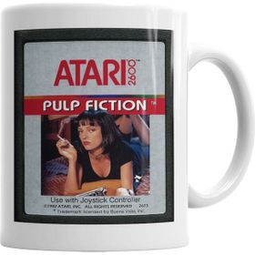 Baskı Dükkanı KB6669 Pulp Fiction Game Atari Porselen Kupa Bardak