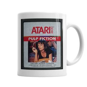 Baskı Dükkanı KB6669 Pulp Fiction Game Atari Porselen Kupa Bardak